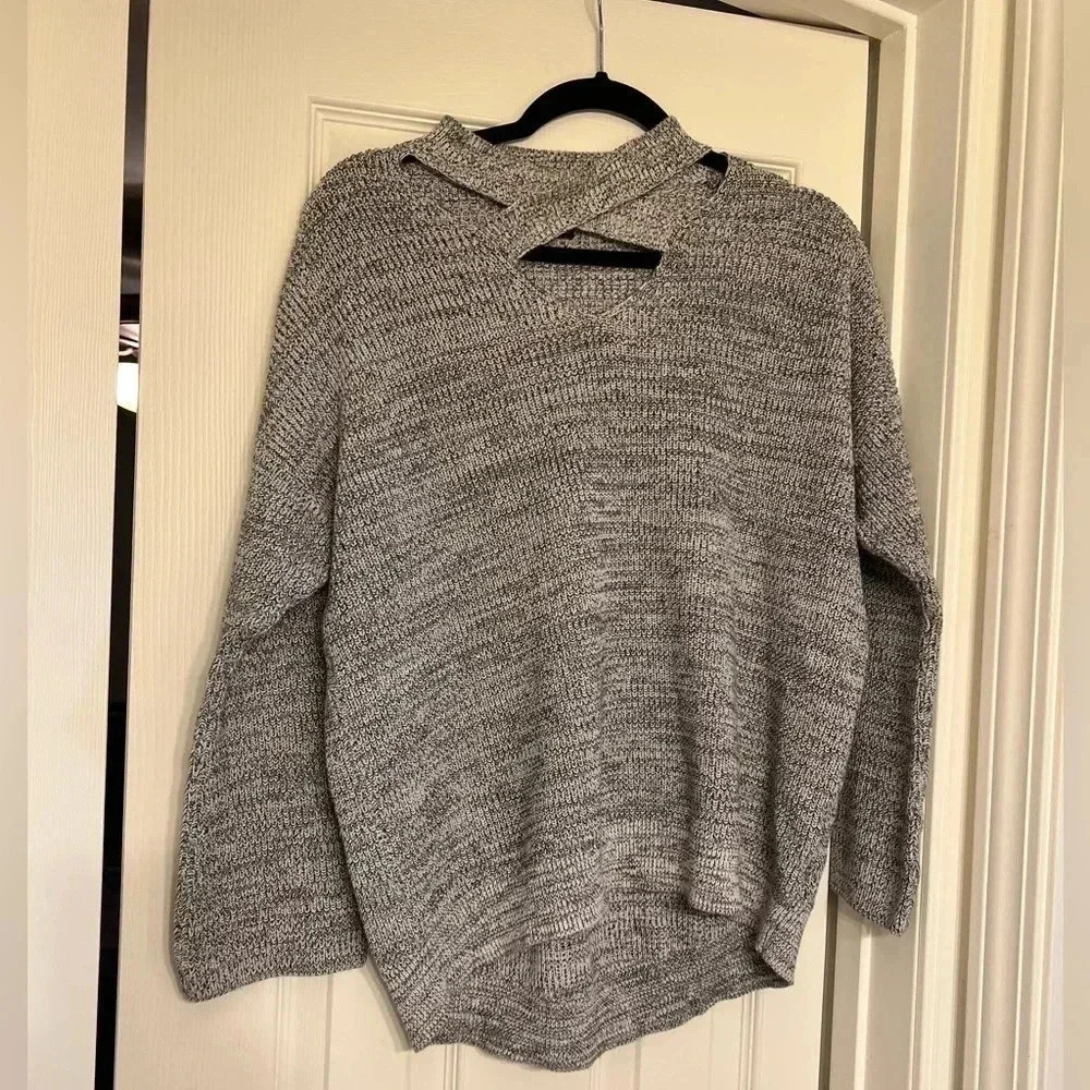 A.n.a. Grey sweater size L
